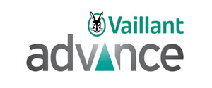 the logo for Vaillant Advance
