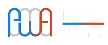 the logo for PWA Plumbing and Heating LTD